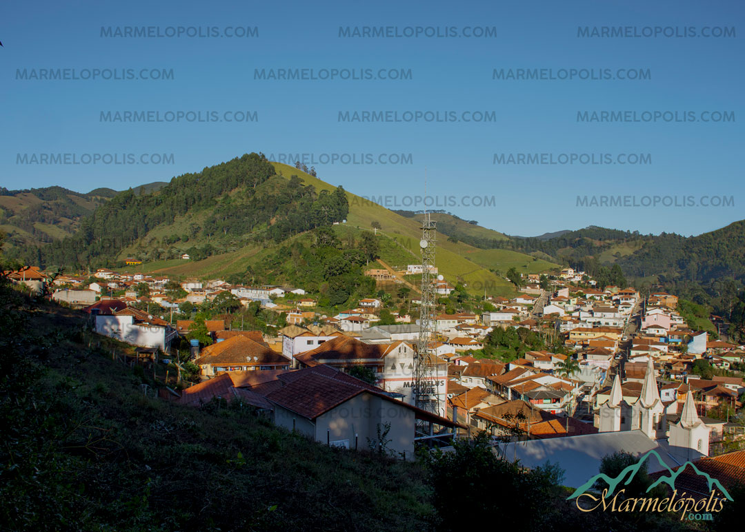Vista parcial da cidade de Marmelópolis